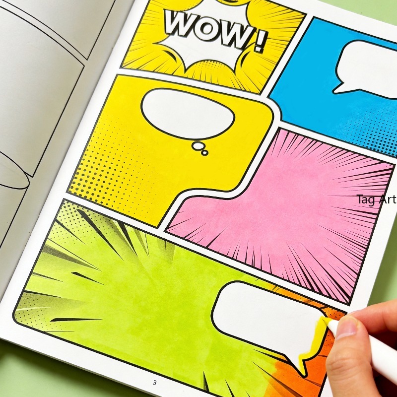 Photography Book - A Blank Manga Storybook, Original Hand
