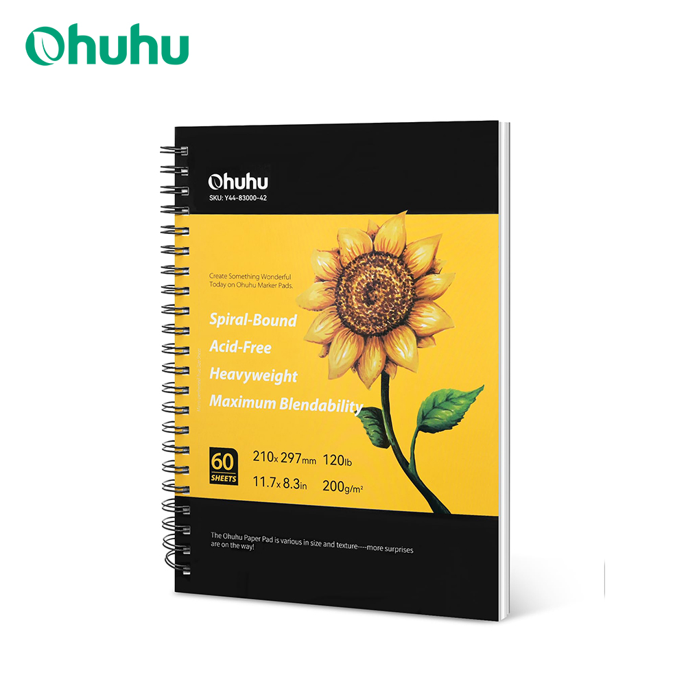Photography Book - Ohuhu Spiral Bound Marker Pad for