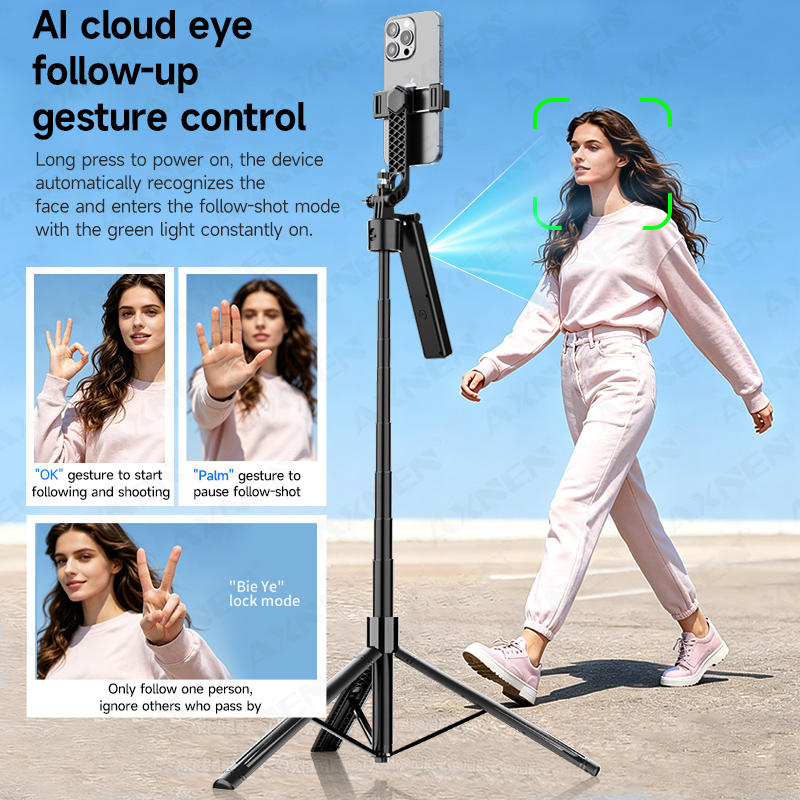 AI Tracking Gimbal Selfie Stic - đánh giá và giá Photography Prompt