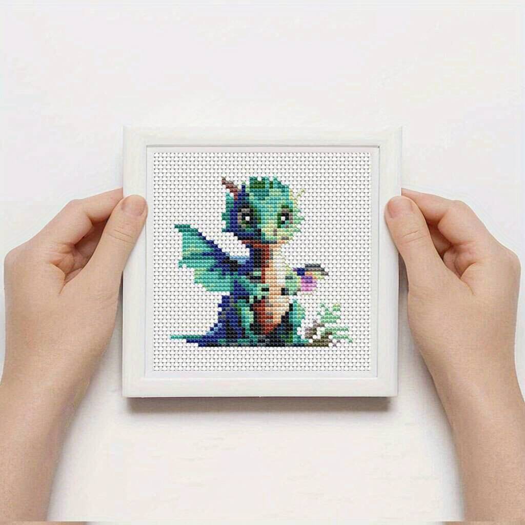 12Pcs Dragon Cross Stitch 11CT - đánh giá và giá Photography Geometry