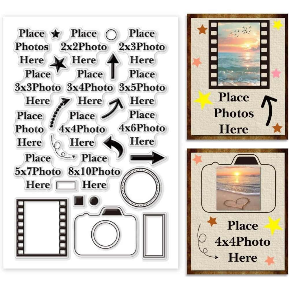Place Photo Here Clear Stamp A - đánh giá và giá Photographic Memory