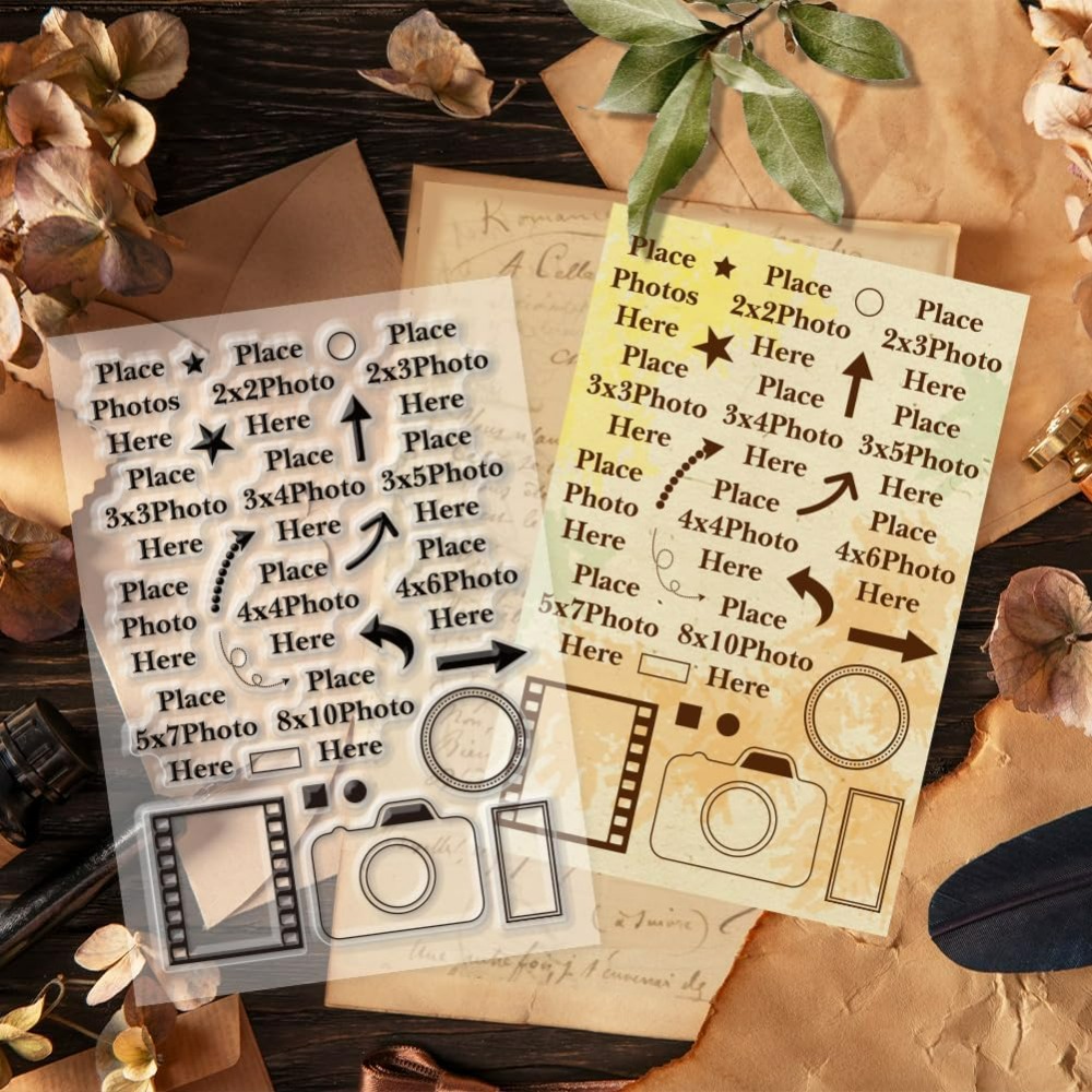 Place Photo Here Clear Stamp A - đánh giá và giá Photographic Memory