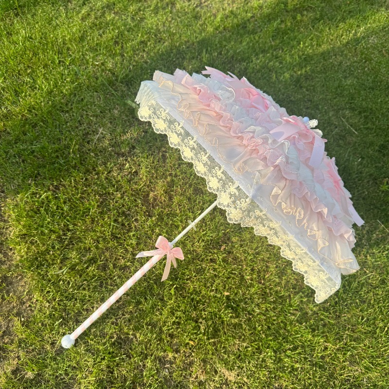 Pink White Butterfly Umbrella  - đánh giá và giá Photography Umbrella
