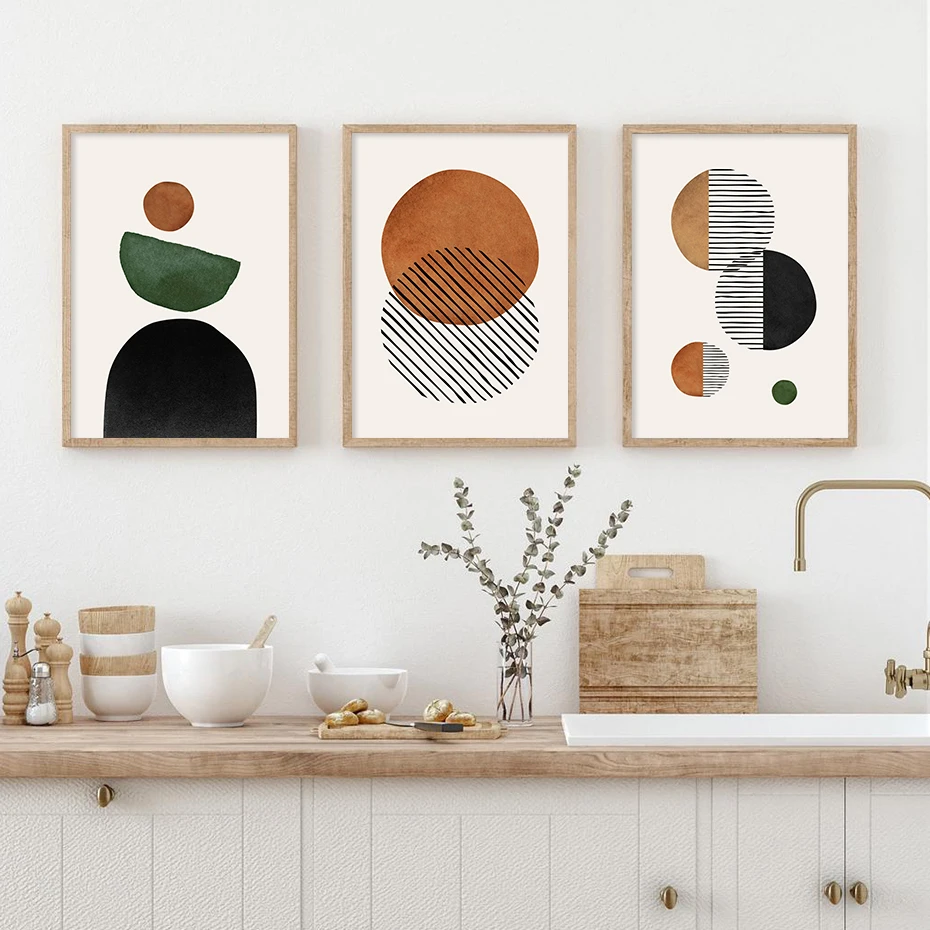 Boho Abstract Mid Century Plan - đánh giá và giá Photography Geometry