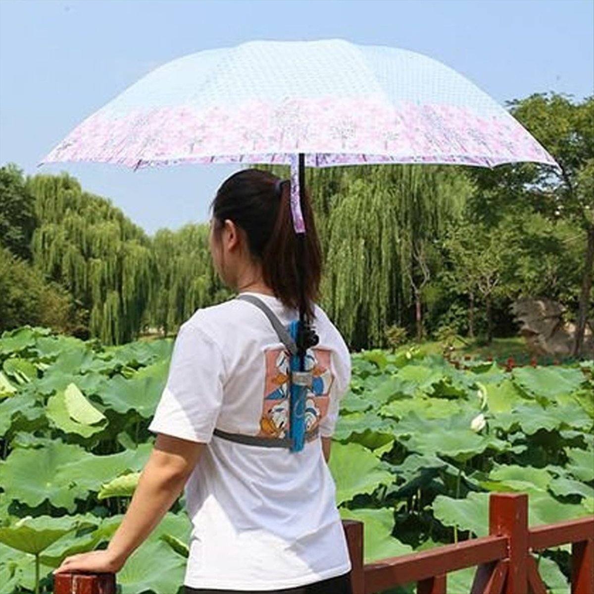 T34C Hands-Free Holder Sunshad - đánh giá và giá Photography Umbrella