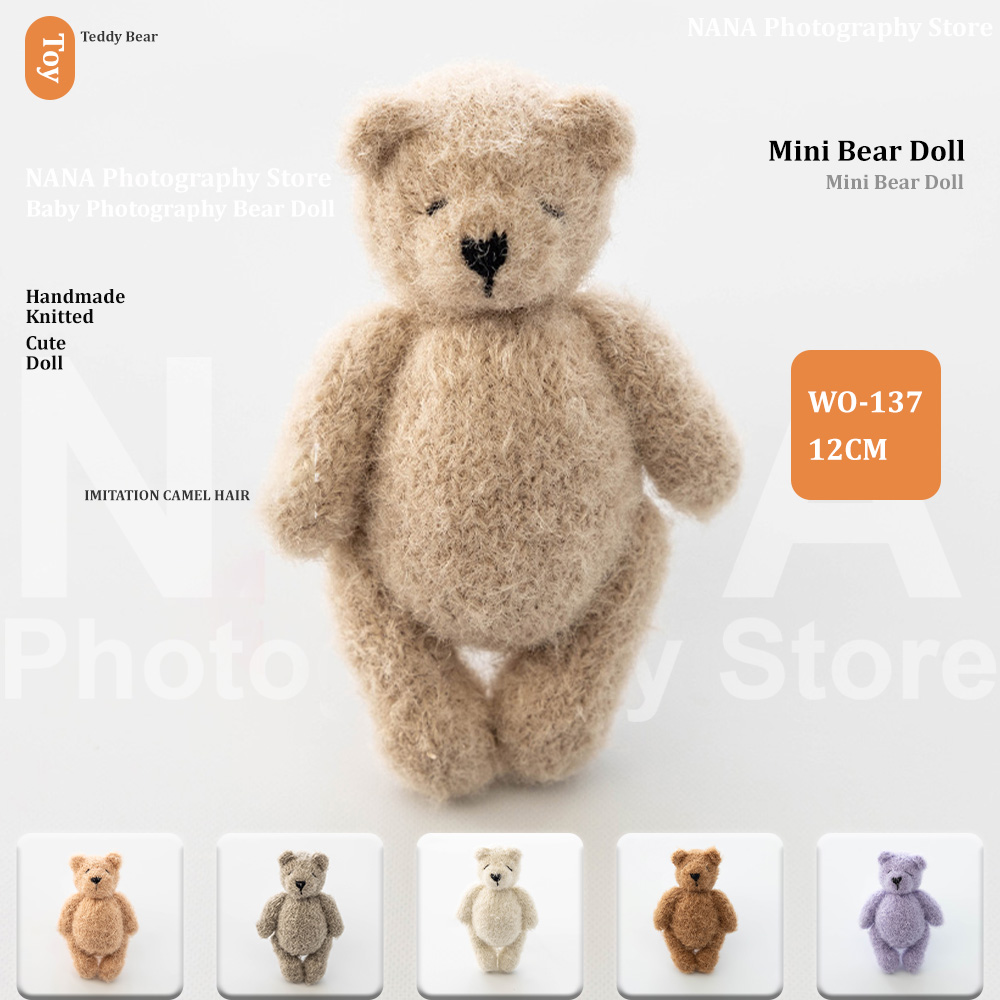 Handmade Knitted Teddy Bear Do - đánh giá và giá Photographic Memory