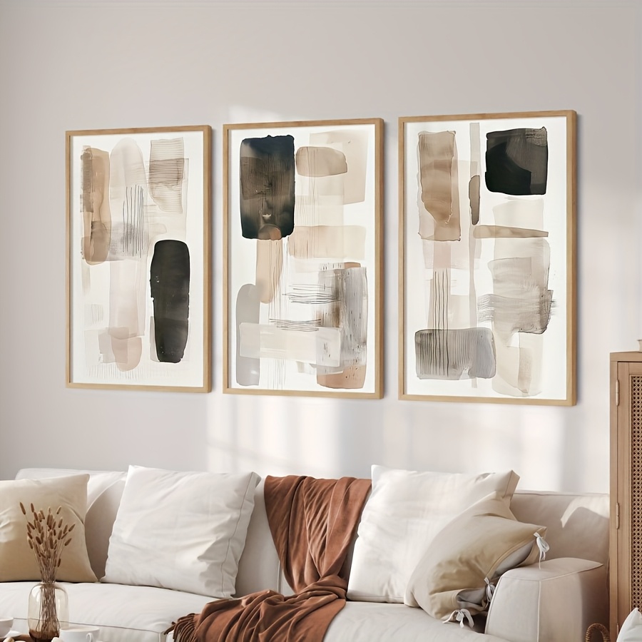 3PC frameless  of Black Beige  - đánh giá và giá Photography Geometry