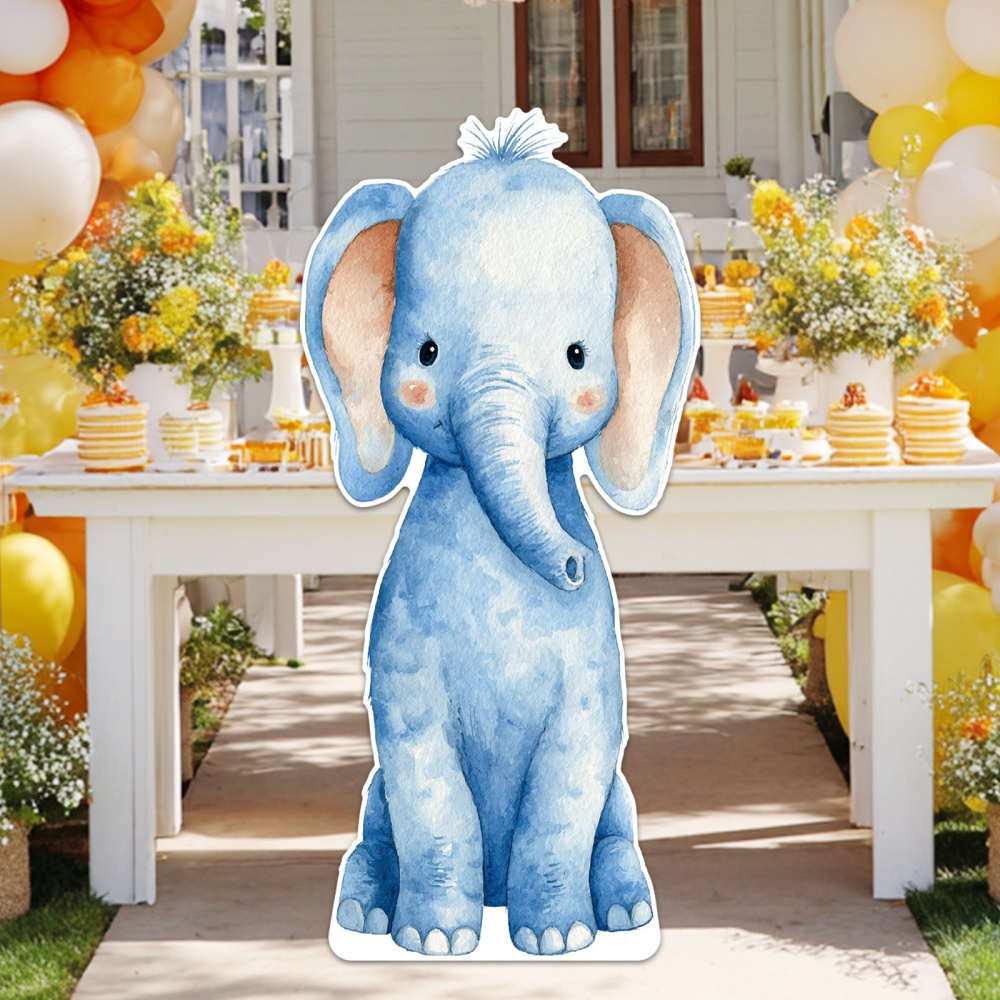 1Pc Cute Elephant Custom Photo - đánh giá và giá Photography Prompt