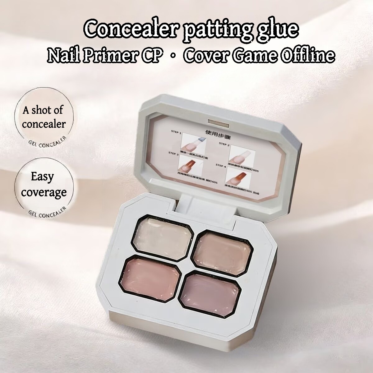 4 Colors Concealer Popular Nud - đánh giá và giá Photography Design