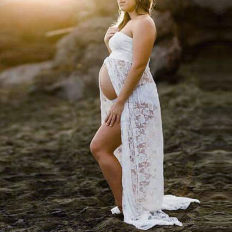 Long Maxi Gown Lace Maternity  - đánh giá và giá Photography Club