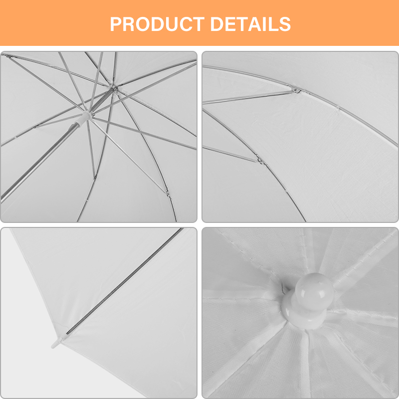 76 * 80cm X4 Transparent White - đánh giá và giá Photography Umbrella