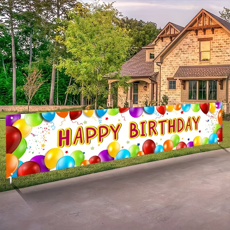 Birthday Banner Happy Birthday - đánh giá và giá Photography Prompt