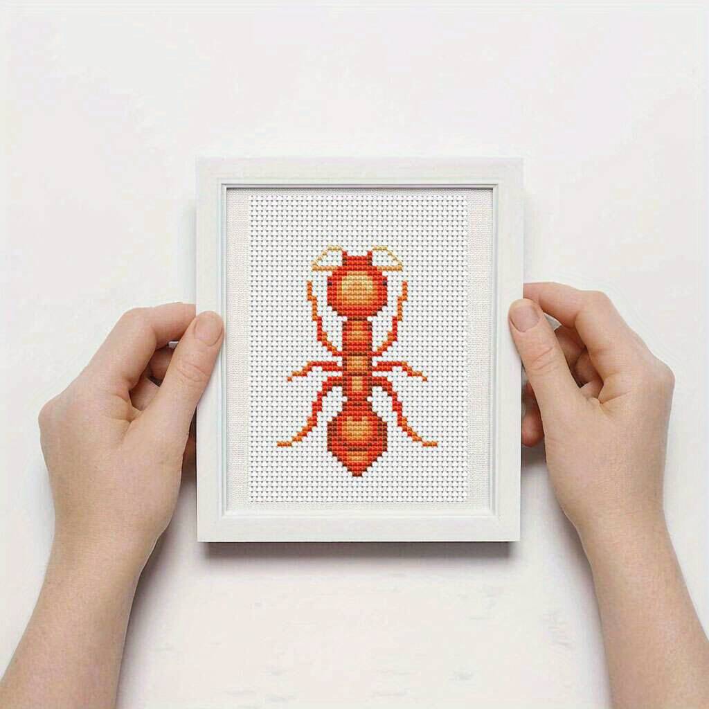 8Pcs Insect Cross Stitch Embro - đánh giá và giá Photography Geometry