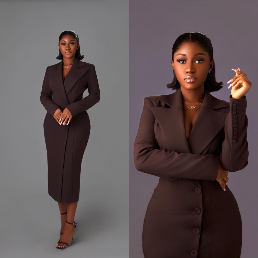Plus Size Women Mermaid Blazer - đánh giá và giá Photography Geometry