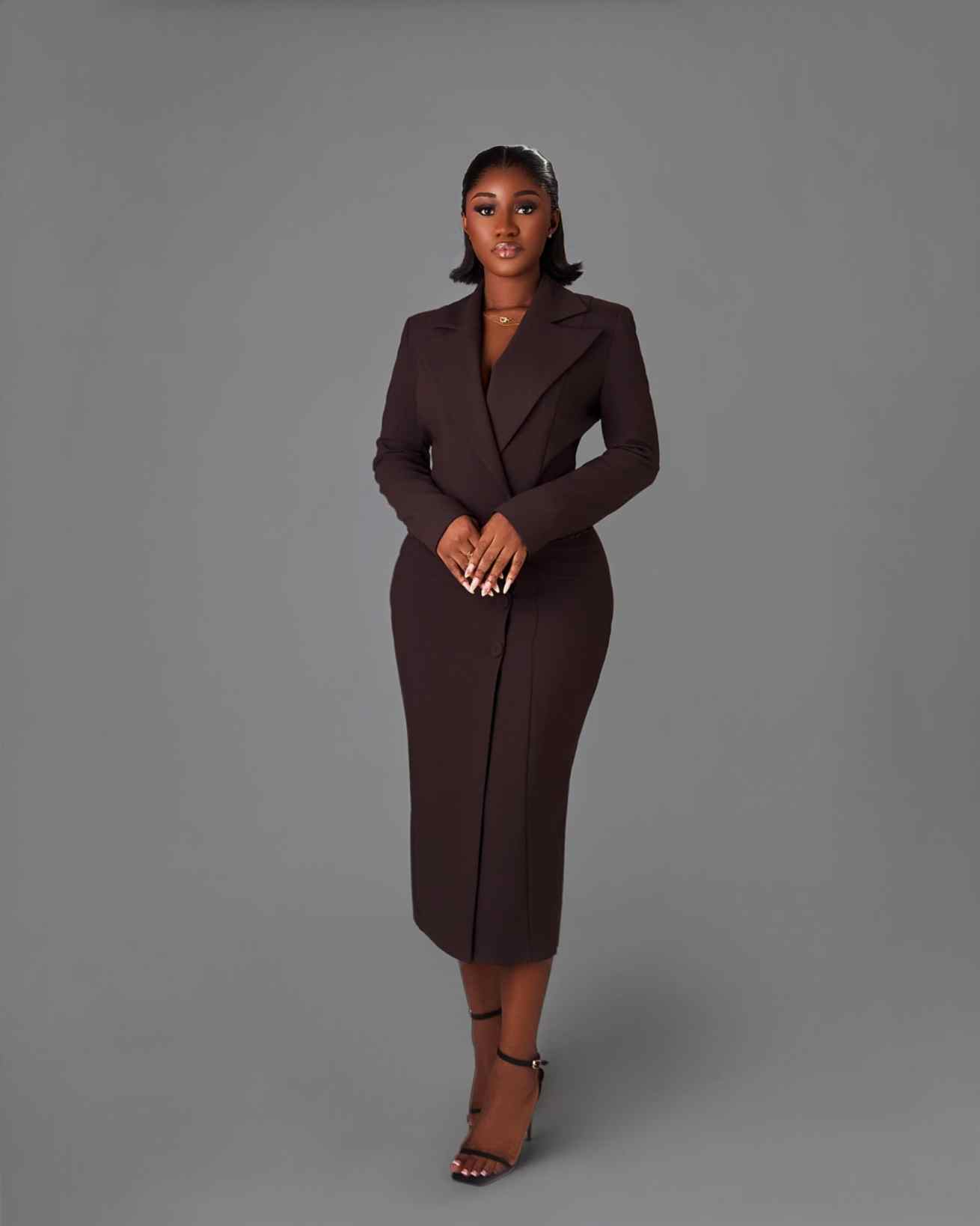 Plus Size Women Mermaid Blazer - đánh giá và giá Photography Geometry