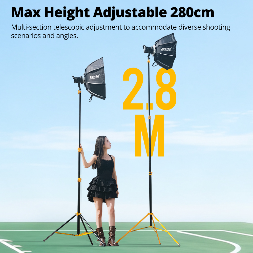 AMBITFUL GM280Y 280cm Professi - đánh giá và giá Photography Basics