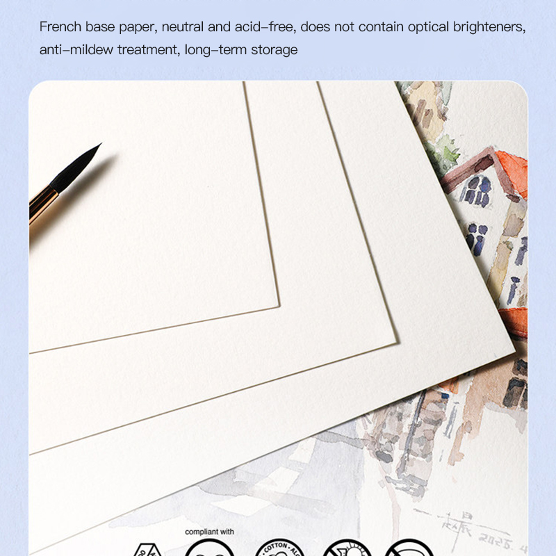 Square Watercolor Book Medium  - đánh giá và giá Photography Book