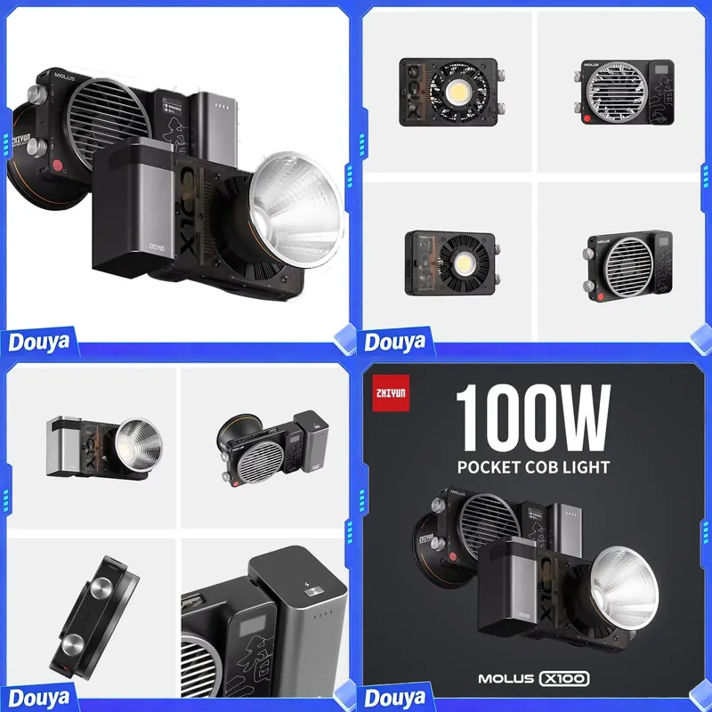 ZHIYUN Molus X100 100W COB LED - đánh giá và giá Photography Videos Free