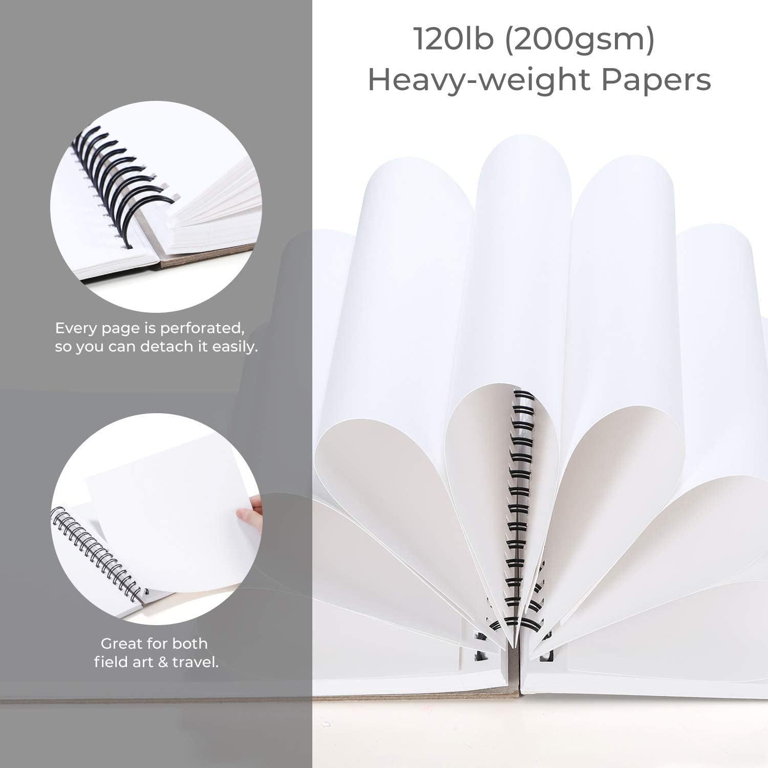 Ohuhu Spiral Bound Marker Pad  - đánh giá và giá Photography Book