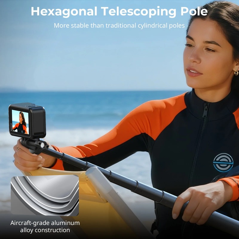 SmallRig Selfie Stick for Acti - đánh giá và giá Camera Wrist Strap