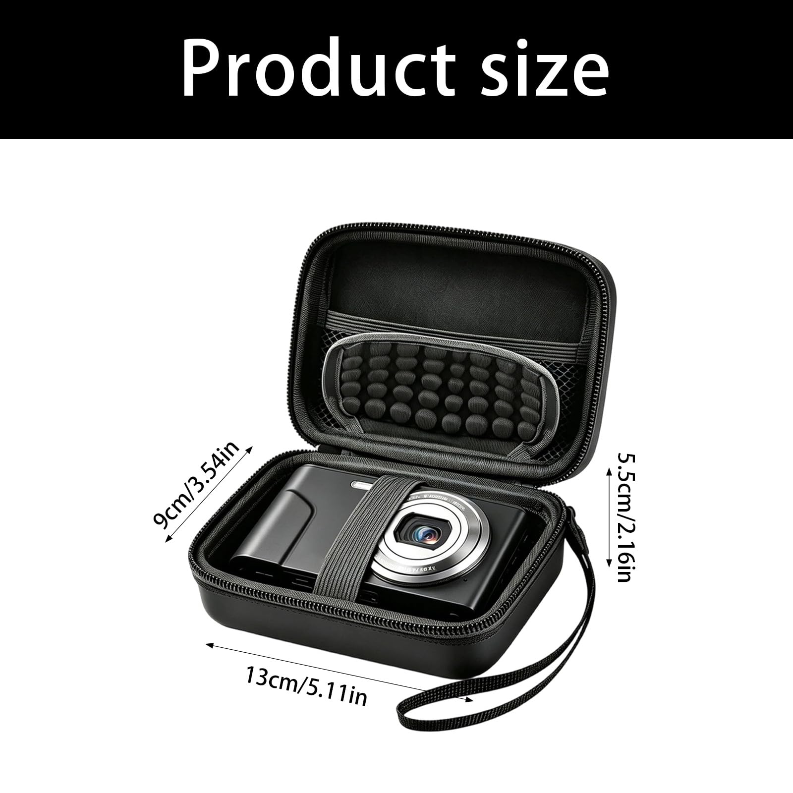 CCD Digital Camera Case for So - đánh giá và giá Camera Wrist Strap