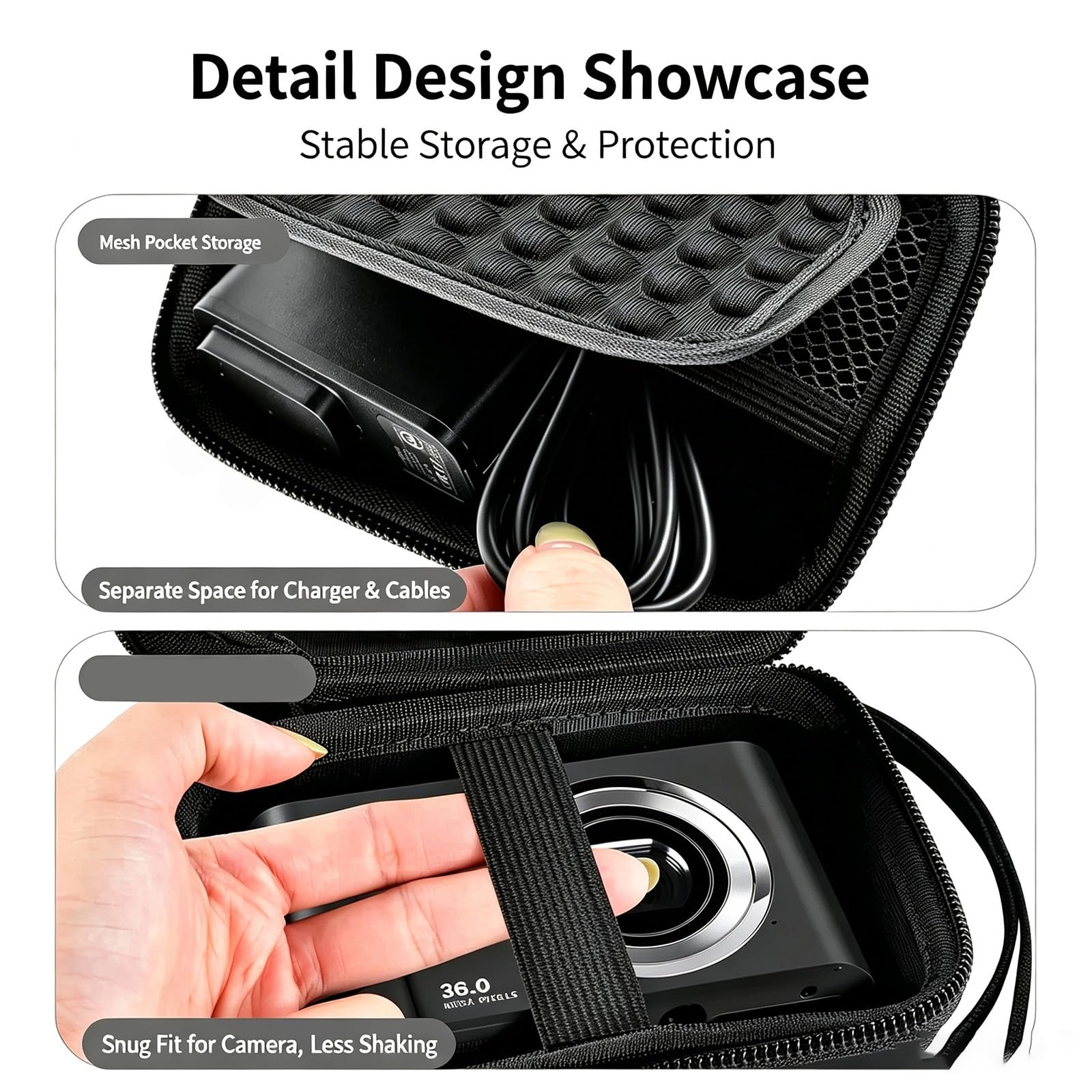 CCD Digital Camera Case for So - đánh giá và giá Camera Wrist Strap