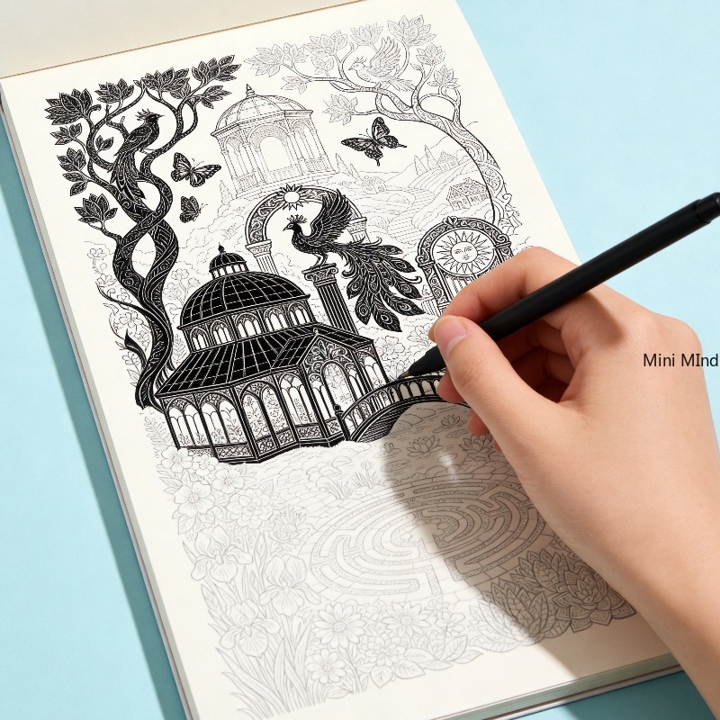 One Adult Stress Relief Sketch - đánh giá và giá Photography Book