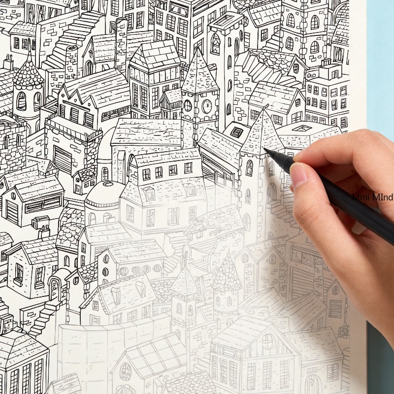One Adult Stress Relief Sketch - đánh giá và giá Photography Book